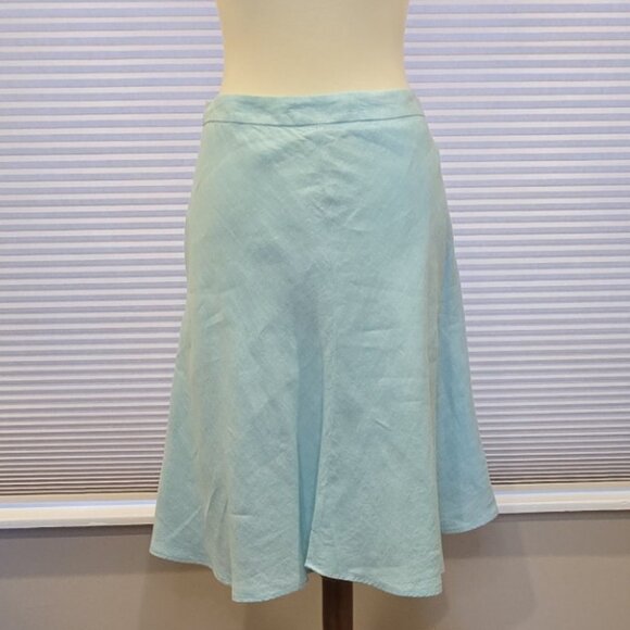 Banana Republic Linen A-Line Skirt - Picture 4 of 10